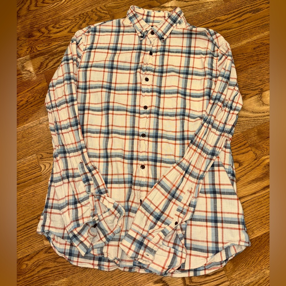 Men’s J. Crew button down shirt size large